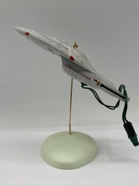 Hallmark Keepsake Ornament Stardated 1996 Vintage Star Trek U.S.S. Voyager Magic
